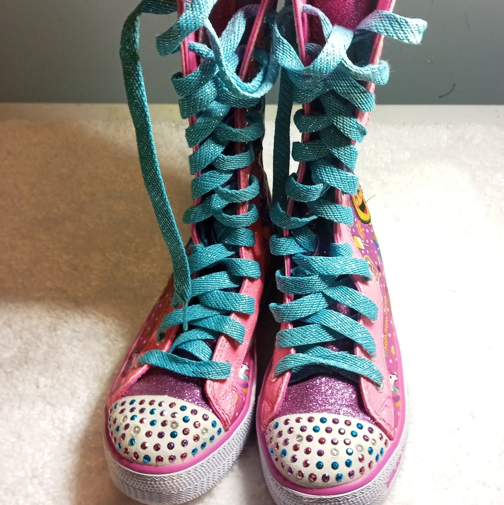 Girls Skechers Twinkle Toes Pre-owned Size 2